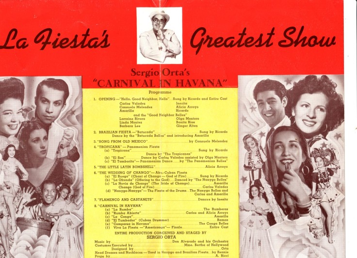Brochure of La Fiesta Club 1942 (1732 x 1252)
